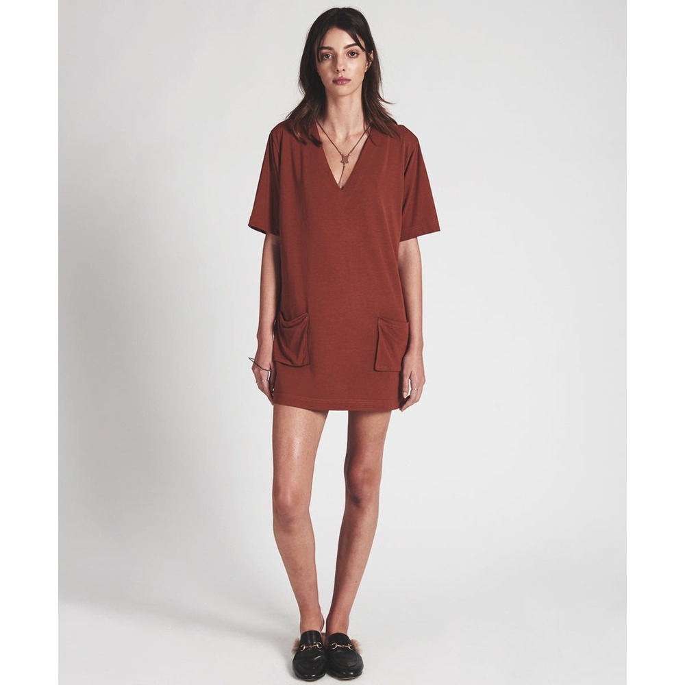 Free People x One‎ Teaspoon Buffalo Modal Slouchy Dress Size LRG NWT